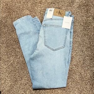 Calvin Klein Women's Skinny Leg Jeans in Light Blue